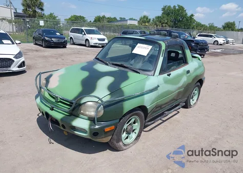 1996 Suzuki X90 Jlx из США, поврежденный, VIN JS3LB11S8T4100553